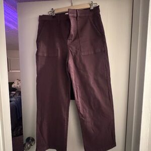 Studio Blue Maroon cropped jeans